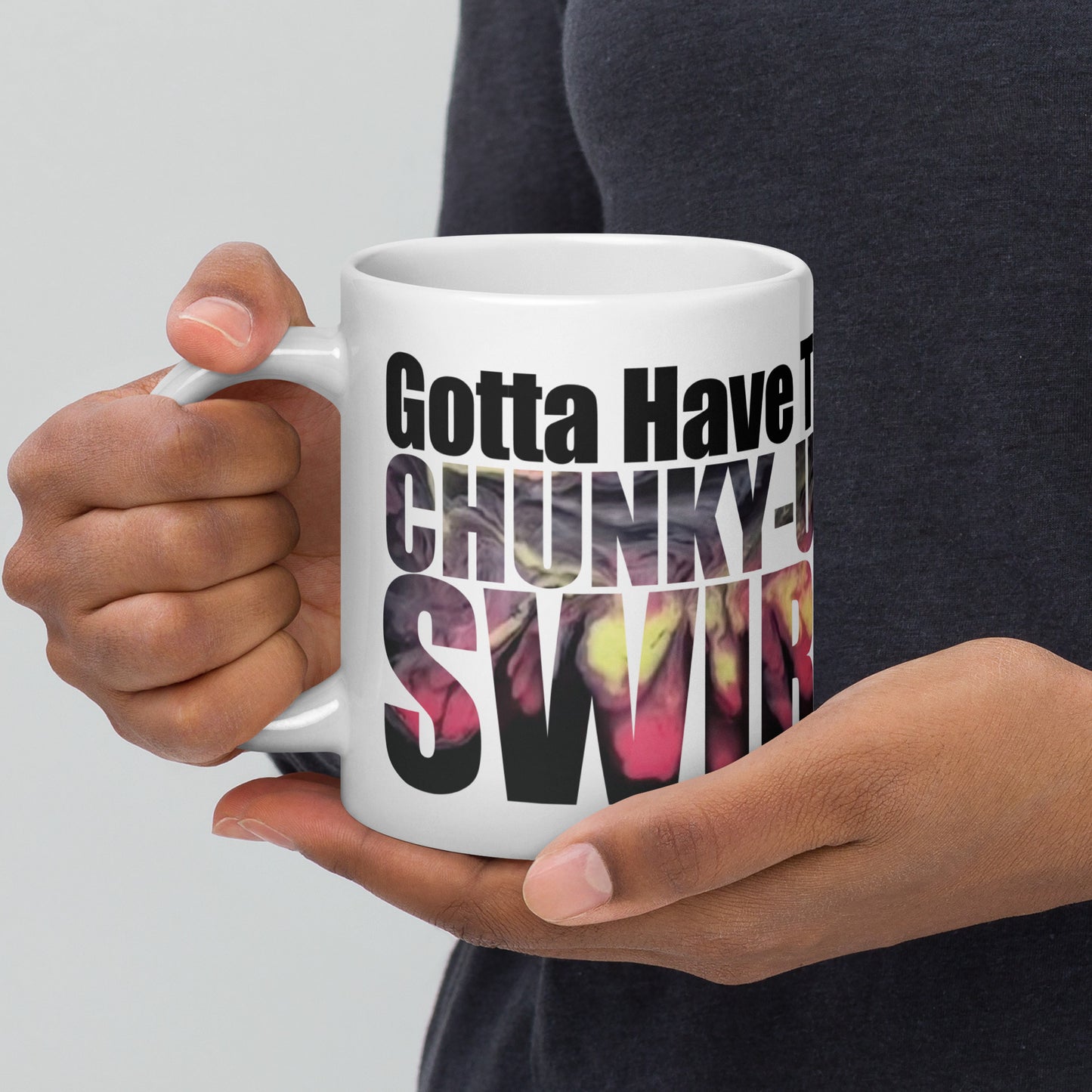 Chunky-Unky Swirls Mug